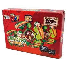 Brinquedo Educativo Que Bicho É Esse Quebra-Cabeça 30 Peças