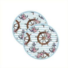 Sousplat Nautico 2 - NSW, 2 Peças, com base