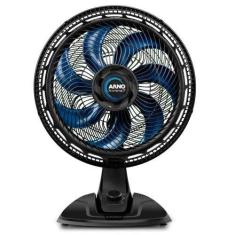 Ventilador X-treme 40cm VE70 de Mesa com 7 Pás Arno, Preto, 110V