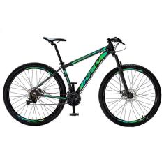 Bicicleta Aro 29 Krw Alumínio Shimano 24 Velocidades Freio a Disco Suspensão Mountain Bike S4-Unissex