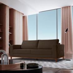 Sofá 3 Lugares Roma Veludo 2,40M - Encantare