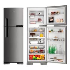 Refrigerador / Geladeira Brastemp, 2 Portas, Frost Free, 375L, Evox -