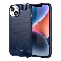 Capas para iPhone 14.Caso básico,Botão de pressão flexível / 360 ° Proteção completa,Anti-fingerpirnts