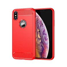 Capas para iPhone XS Max.Caso básico,Botão de pressão flexível / 360 ° Proteção completa,Anti-fingerpirnts