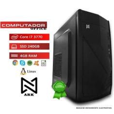 Computador ARK Intel Core i7, 4GB, SSD 240GB, Linux