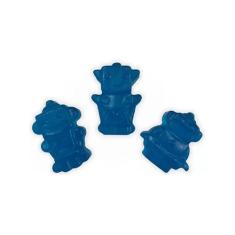 Kit 500 Unidades Sabonete Artesanal Robô 3,5cm Lembrancinha - D&C, Azu