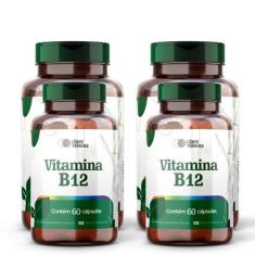 Vitamina B12 C/ 60 Cápsulas Kit 4 Potes - Lider vendas