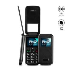 Celular Multilaser Flip Vita Lite Preto