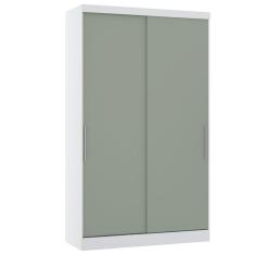 Guarda Roupa Modulado 134,50cm 2 Portas de Correr Alpes Luciane Móveis