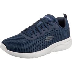 Skechers Tênis masculino, Azul marinho Nvy, 44