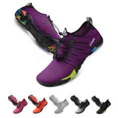 SIMARI Sapatos aquáticos para mulheres e homens – Meias aquáticas de secagem rápida | Sapatos de natação leves para surfe, natação, esportes de praia, caiaque, mergulho | Design antiderrapante, 1D -