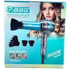 Secador De Cabelo  Light Turbo Profissional 6000W 110V