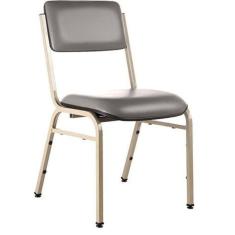 Cadeira Empilhável para Auditórios Linha Hotel Smart Cinza