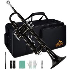 Trompete EASTROCK Bb Standard com Estojo, Luvas e Bocal 7C