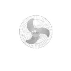Ventilador Parede 60CM BR/PR Turbo Bivolt Potente 3P Ventex, Branco