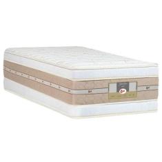 Colchão Solteiro Molas Air Pocket 88x188x34cm Double Face Silver Star 