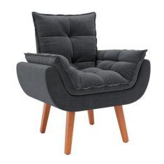 Poltrona Lidi Cinza - Mobly