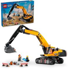 Lego City Escavadeira de Construção Amarela 60420 com 633pcs