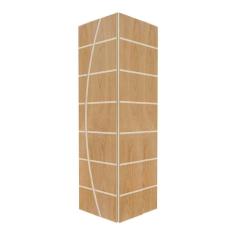 Porta Camarão de Madeira 210cmx60cm Friso 14 Sarrafeado Ipê