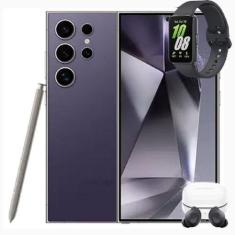 Smartphone samsung galaxy s24 ultra sms928b dual sim de 512gb titanium