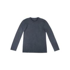 Camiseta Hering Básica Manga Longa World Masculina-Masculino