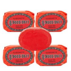 Kit 4 Sabonete Phebo Granado Raiz do Oriente Glicerina Vegetal Natural
