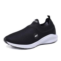 Tenis Masculino Esportivo Calce Facil Leve Flexivel Confortavel Caminhada Academia-Masculino