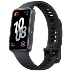 Smartwatch Huawei Band 10 Preto, com Pulseira em Fluoroelastômero, Blu