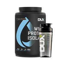 Whey Protein Isolado - 900g - Coco - Dux Nutrition + Coqueteleira