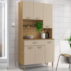Cozinha Compacta 6 Portas 1 Gaveta Apolo Kits Parana