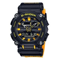 Relógio CASIO G-SHOCK masculino amarelo GA-900A-1A9DR