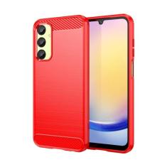 Capas para Samsung Galaxy A25 5G.Caso básico,Botão de pressão flexível / 360 ° Proteção completa,Anti-fingerpirnts