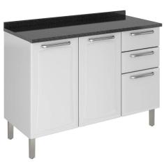 Balcão Cozinha Itatiaia Tarsila 3 Portas 2 Gavetas 