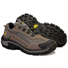 Tênis Adventure Masculino Couro Trilha Aventura Conforto - Bell Boots,