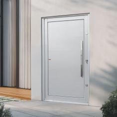 Porta Pivotante Lambril com Puxador Lado Esquerdo Elite 216x100 Branco