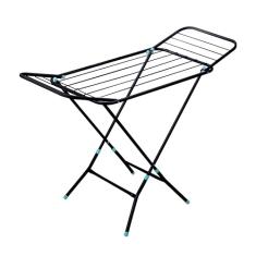 Varal de Chão Slim Preto com Abas