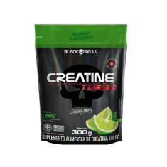 Creatina Turbo Sachê com 300g - Black Skull-Unissex