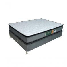 Conjunto Cama Box E Colchão Casal Bec Pillow