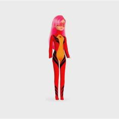 Boneca Ladydragon 30Cm Miraculous Fashion Doll Baby Brink, Vermelho