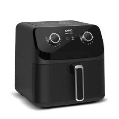 Fritadeira Elétrica Air Fryer 7,5L Arno Mega Mecânica AFM7, 1700W, Ultra Grande, Timer 60 Min, 80°C a 200°C, Funcionamento Silencioso