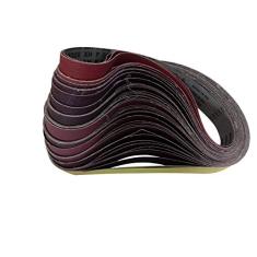 Cinta De Lixa 1200X50 Cutelaria Costado Pano Kit 20 Peças