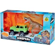 Carro Com Dinossauro Dino Park - Samba Toys