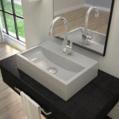 Kit Cuba Q45 com Torneira Luxo 1195 e Válvula Click 1 Pol. 1/2 Compace Cinza