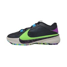 Nike Sapatos de Basquete Zoom Freak 5 para Homem, Preto/Fantasma-Fúcsia Dream, 42