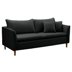 Sofá Living Kassia 2 lugares 2,04m Grafite LansofBr