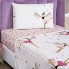 Jogo de cama bouti solteiro 3 pçs microfibra premium oferta. - SAFIRA 