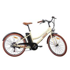 Bicicleta Elétrica Miami Aro 26 Retrô 350W 7.5Ah 6V Shimano Atrio - BI208M BI208M