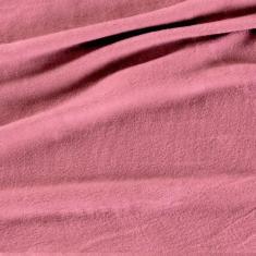 Lençol De Plush Flannel Avulso Com Elástico - Hiper Textil - Pink - Queen