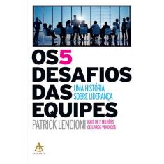 Livro - Os 5 desafios das equipes