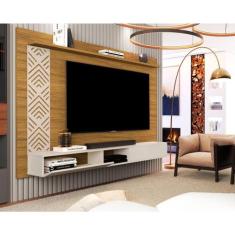 Painel para Tv até 60 Polegadas 123cmx170cm 1 Prateleira 1 Nicho 1 Por